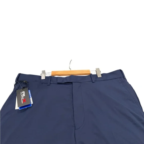 RLX Ralph Lauren Golf Shorts Men’s 36 Navy Blue Performance Stretch Sand Hollow - Picture 4 of 9